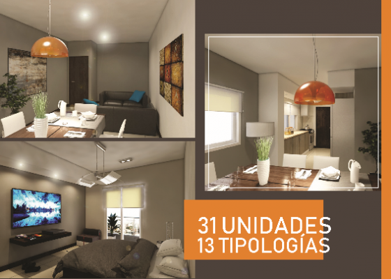 31 unidades, 13 Tipos